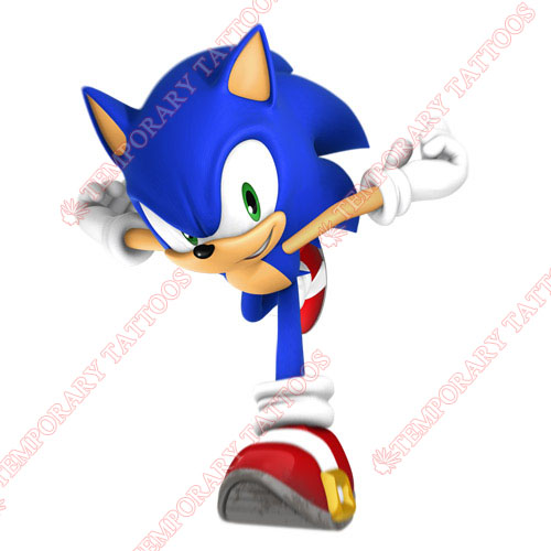 Sonic the Hedgehog Customize Temporary Tattoos Stickers NO.5312